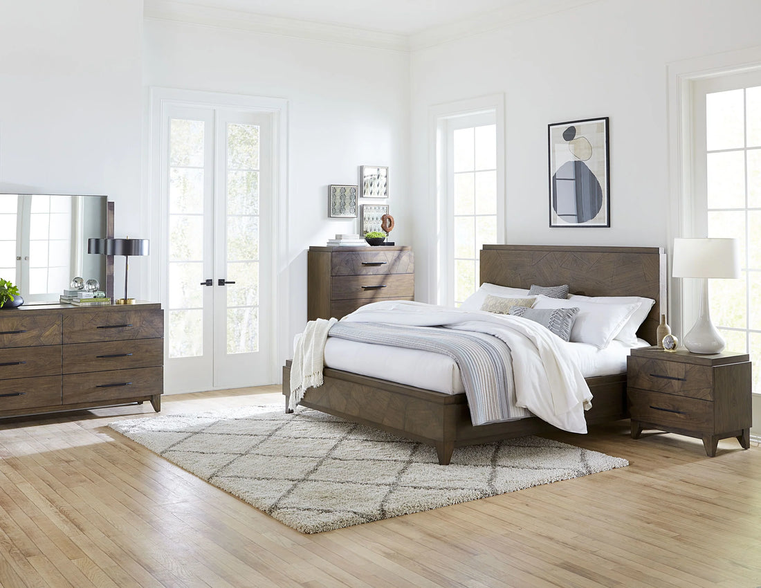 "Broderick Bedroom Set with elegant design and exceptional comfort" | Vrxco.com