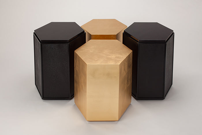 "2703-CFA Gold Coffee or Side Table" | Vrxco.com