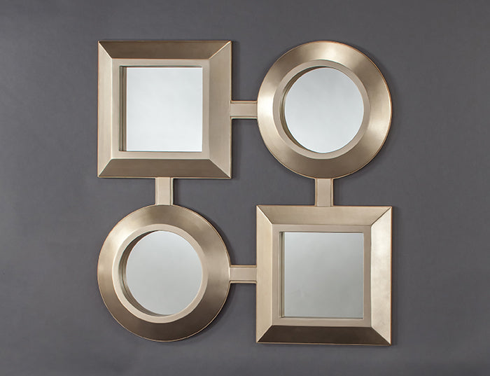 4495-FM Champagne Wood Mirror - Elegant and Decorative Mirror | Vrxco.com