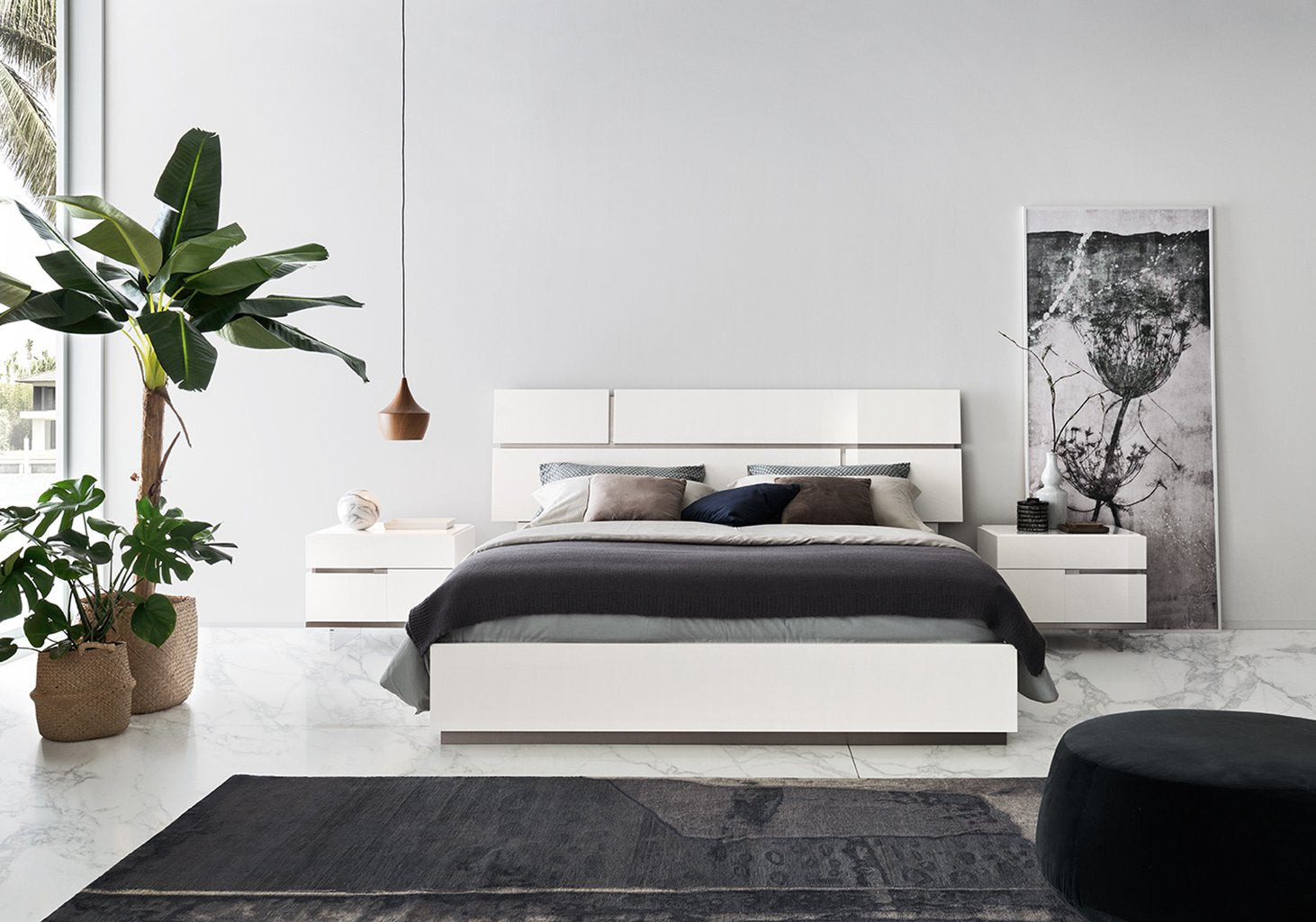 Artemide Bedroom Set with stylish modern design | Vrxco.com