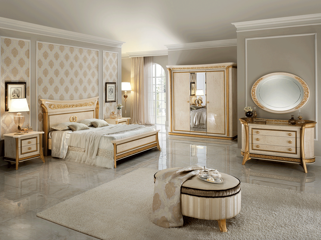 Melodia Night Bedroom Set with luxurious design and quality craftsmanship | Vrxco.com