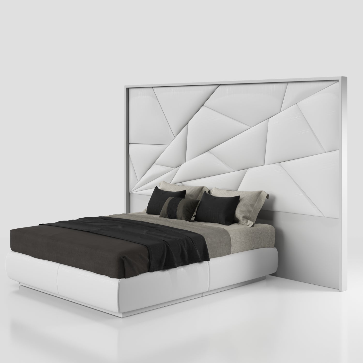 Majesty Bedroom Set with light and Kiu cases for elegant bedroom design | Vrxco.com