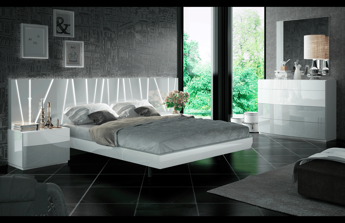 Ronda Salvador Bedroom Set with modern design | Vrxco.com