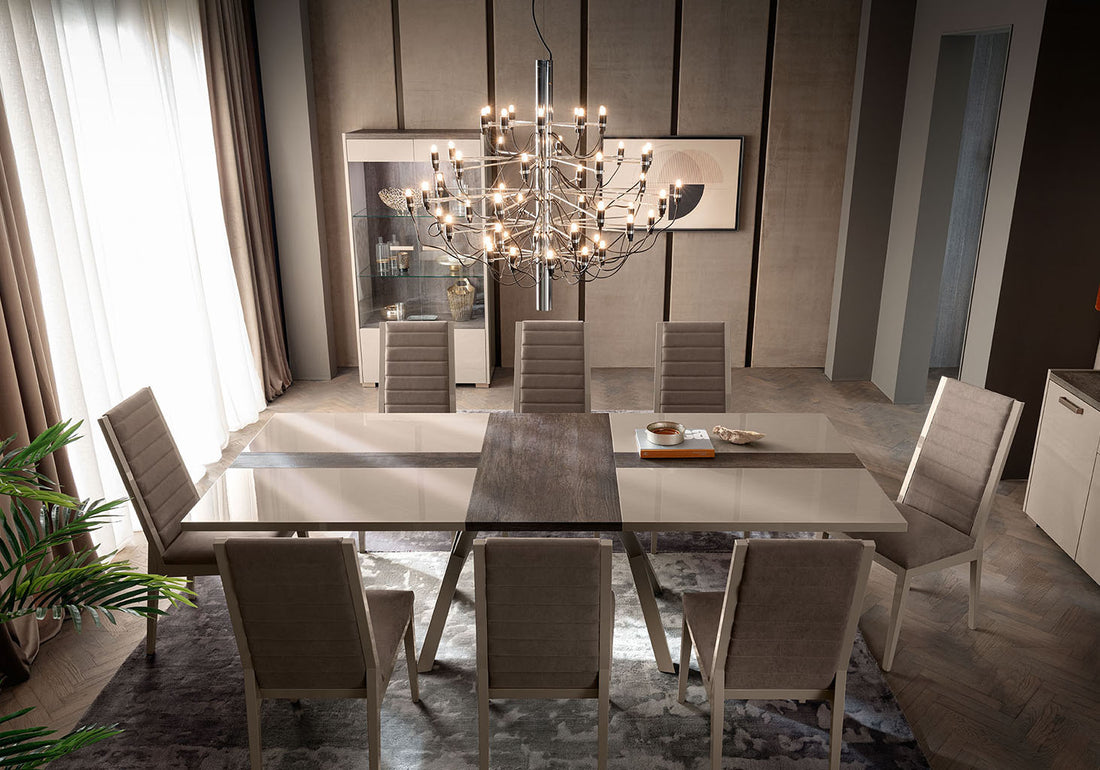 Belpasso Dining Room Set with elegant modern design | Vrxco.com