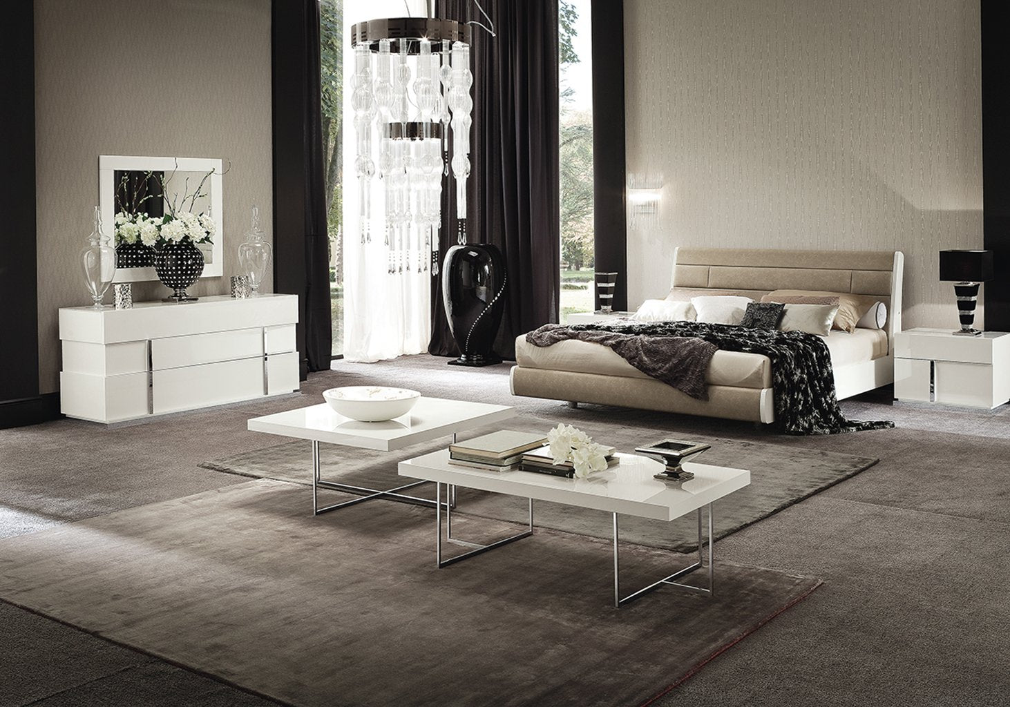 "Canova Bedroom Set with modern design and luxurious comfort" | Vrxco.com