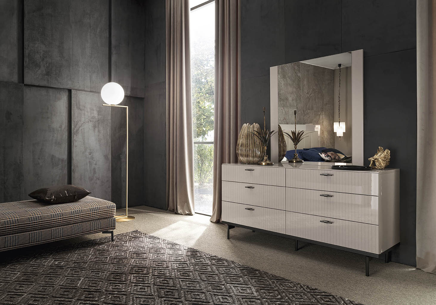 Claire Bedroom Set with elegant modern design | Vrxco.com