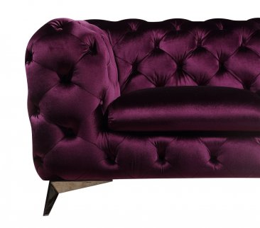 "Glitz Purple Sofa Set with stylish design and contemporary flair" | Vrxco.com