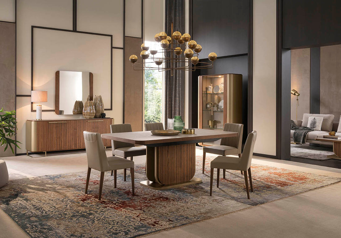 "Hera Dining Room Set with elegant design and modern finishes" | Vrxco.com