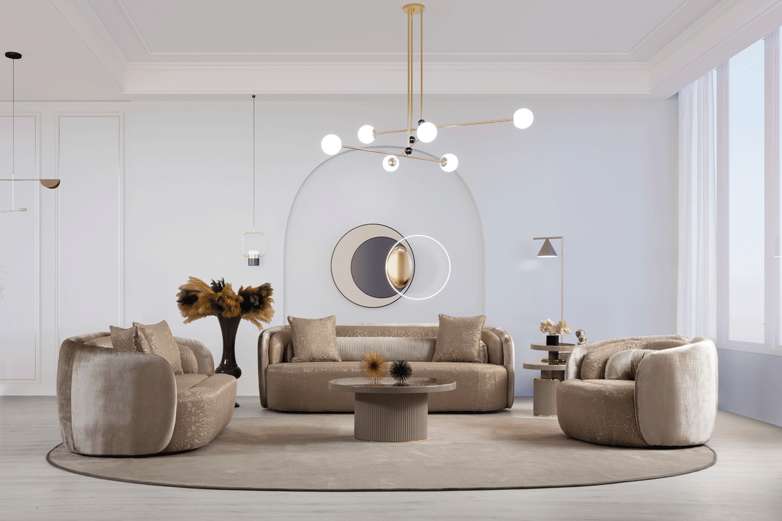 Soho Living Room Set with contemporary design | Vrxco.com