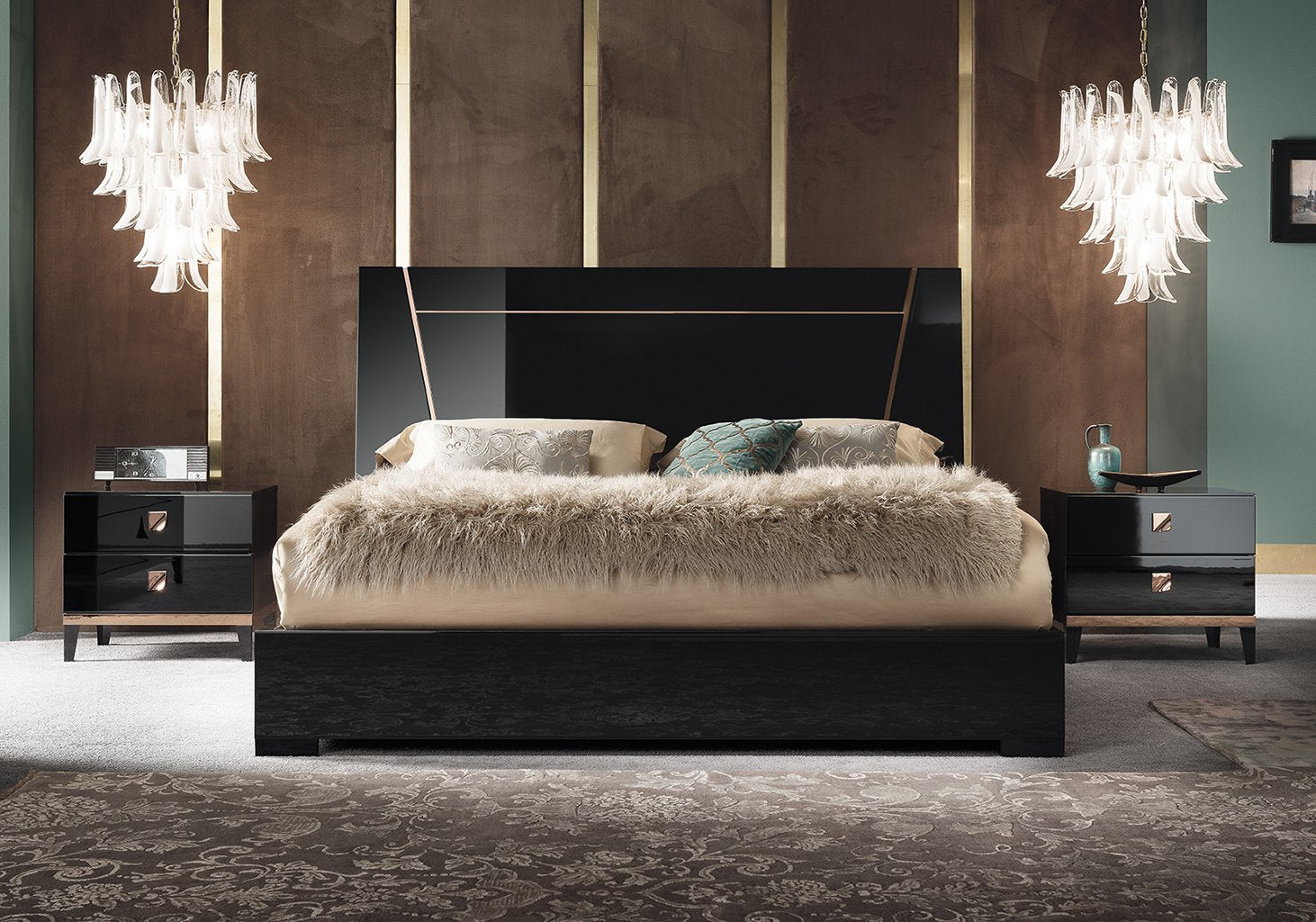 "Mont Noir Bedroom Set - Luxury and Elegant Bedroom Furniture" | Vrxco.com