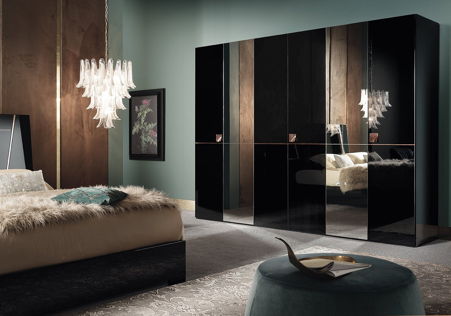 "Mont Noir Bedroom Set - Luxury and Elegant Bedroom Furniture" | Vrxco.com