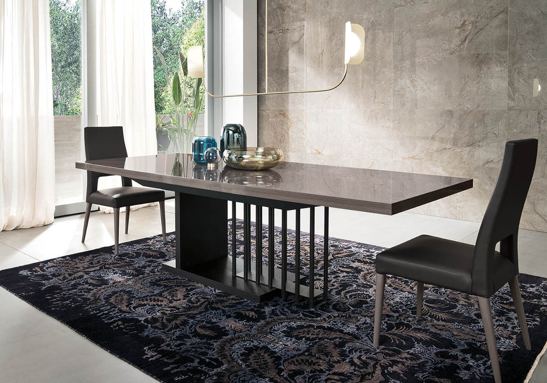 Olimpia Dining Room Set with modern dining table and chairs | Vrxco.com