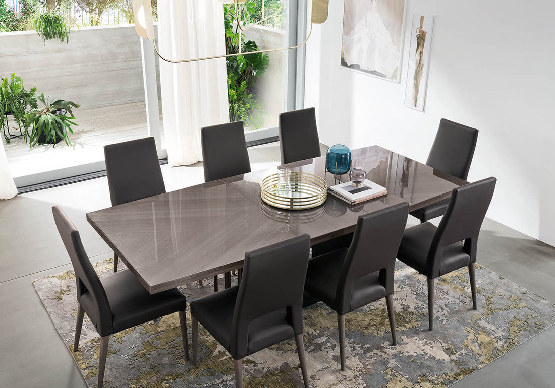 Olimpia Dining Room Set with modern dining table and chairs | Vrxco.com