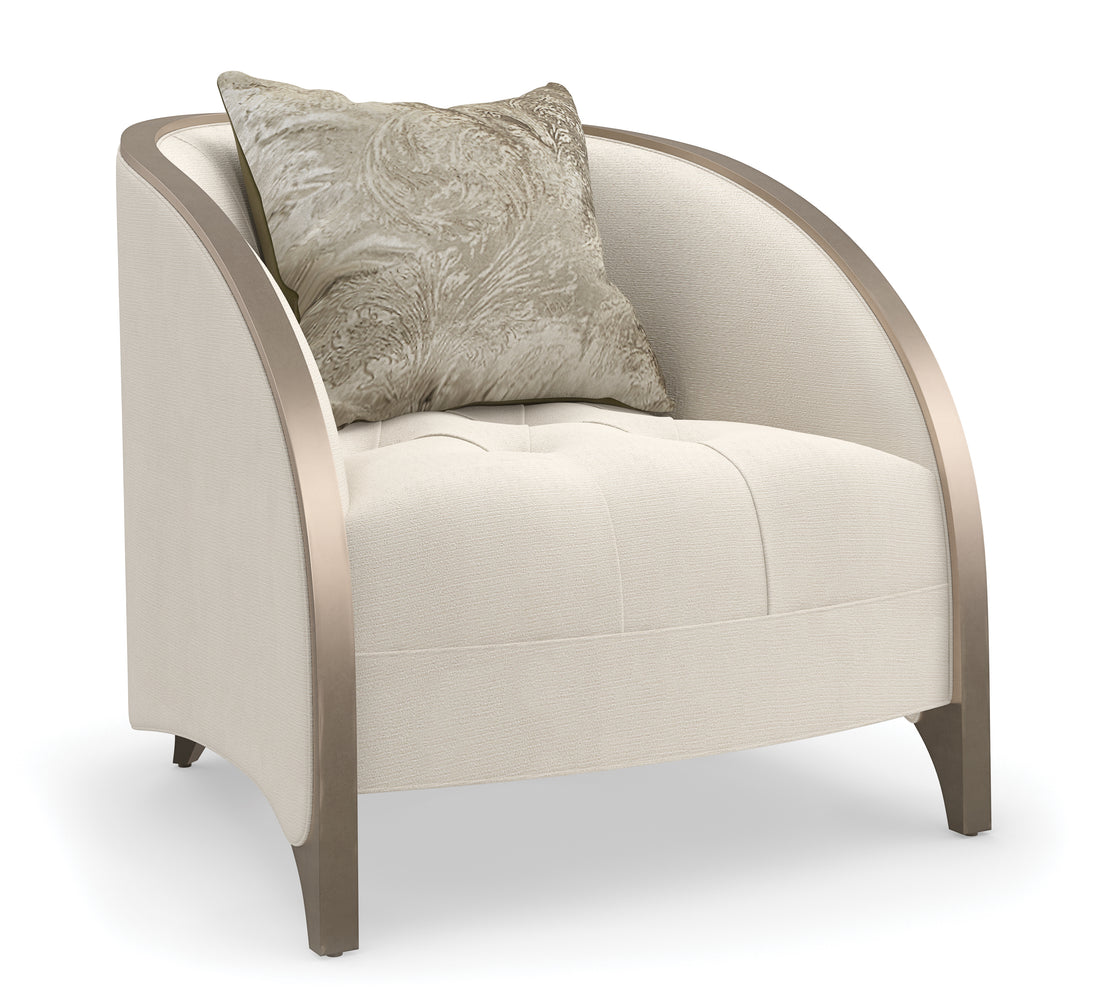 VALENTINA MATCHING CHAIR with luxurious fabric upholstery and modern design | Vrxco.com