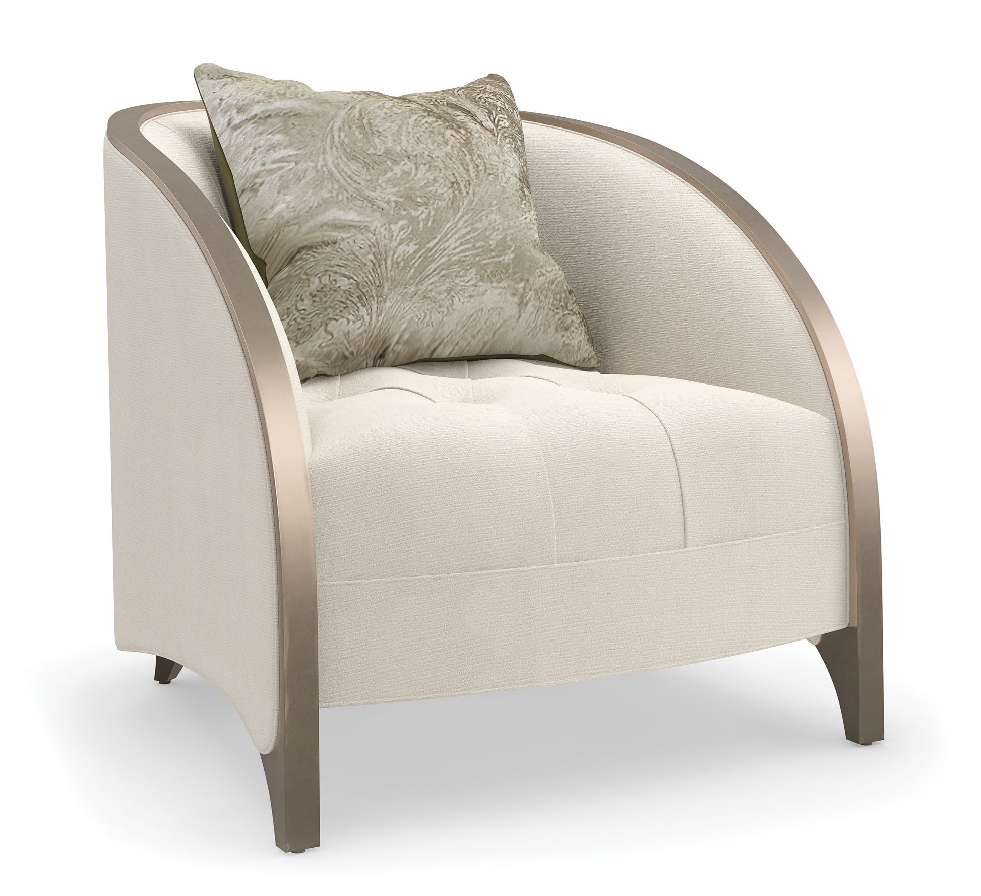 VALENTINA MATCHING CHAIR with luxurious fabric upholstery and modern design | Vrxco.com