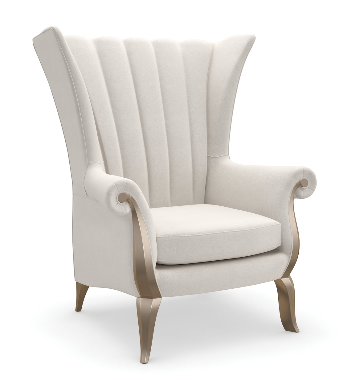 VALENTINA ACCENT CHAIR with plush upholstery and contemporary design | Vrxco.com