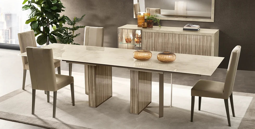 Luce Collection Dining Room Set with elegant design | Vrxco.com