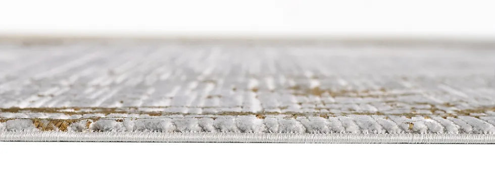 Regency 954 - Gold Chrome Rug with luxurious gold chrome color and sleek pattern | Vrxco.com