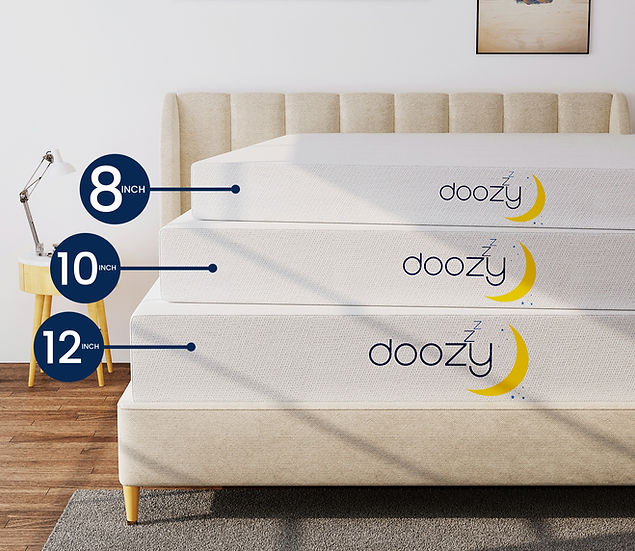 "Doozy Comfy 10" Mattress - Comfortable and supportive bedding solution" | Vrxco.com